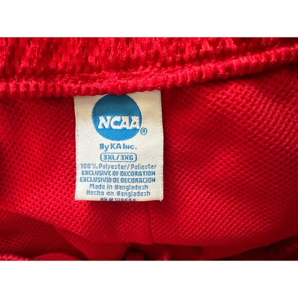 Ohio State OSU NCAA 3XL Embroidered Red Basketball Shorts - Picture 3 of 5